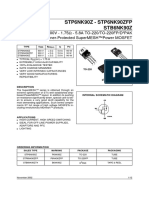 P6NK90ZFP STMicroelectronics