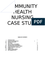 Case Study Community Health Nursing