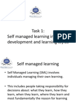 Self Managed Learning