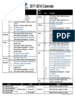 KIPP Columbus 2017-2018 Calendar