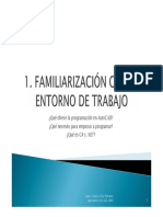 Familiarización Con El Trabajo