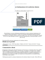 Les Principes Fondamentaux de La M Eacute Decine Chinoise PDF