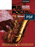 Le Programme de OPUS POCUS MUZIK FESTIVAL 2017