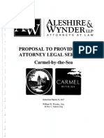 Aleshire & Wynder LLP Proposal - Redacted