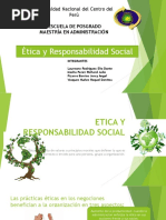 Etica y Responsabilidad Social PPT Final