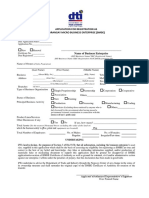 BMBE Form 01 - BMBE Application Form