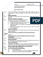 Food Technology: Page 1 of 40