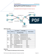 4.1.3.5 Packet Tracer - Configuring IPv4 and IPv6 Interfaces Instructions - IG PDF