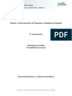 Unidad 2. Contabilidad de Costos