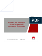 Huawei OMC IManager M2000 Engineering Parameters Introduction