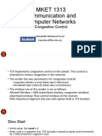 MKET1313 - Congestion Control