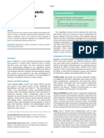 Hormonal and Metabolic Response To Trauma: Learning Objectives