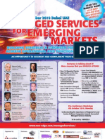 Managed Services For Emerging Markets Conference Brochure Cover