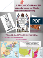 PP TEMA III - LA REVOLUCION FRANCESA de La Independencia de USA A La Restauracion PDF