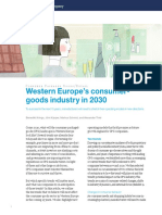 Western Europe Consumer Goods Industry in 2030 PDF