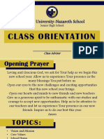 Class Orientation 17-18