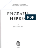 EPIGRAFIA HEBREA. Casanovas, Jordi