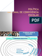 Política Nacional de Convivencia Escolar