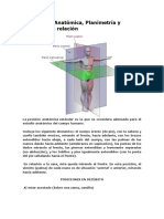 Planimetria Del Cuerpo Humano