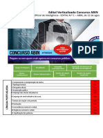 Edital Verticalizado Oficial Inteligencia Abin