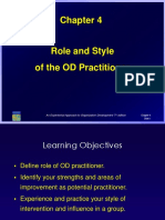 Role and Style of The OD Practitione