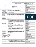 Daily Learning Specification: English Environment Rain On Trial