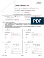 9finding Asymptotes Key