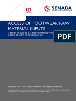 ACCESS OF FOOTWEAR RAW Materials - A Study PDF