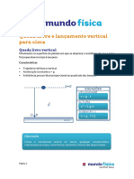 Exercícios de Queda Livre 01