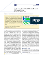 2012 - Student Mental Models Oserved in Periodic Table Quiz Activity PDF