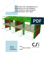 Informe Estructural Edificacion