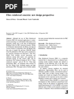 Fibre Reinforced Concrete New Design Perspectives