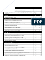 Museum Assignment Rubric