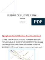 Diseño de Puente Canal