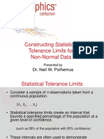 Nonnormal Tolerance Limits