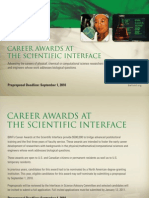 2010 Career Award at The Scientific Interface