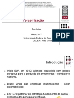 Slide Terceirização