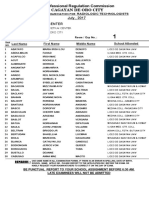 RADTECH Room Assignment 0717 CDO PDF