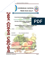 Refrigeracion y Congelacion de Frutas y Hortalizas Trabajos