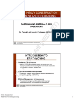 Earthmoving Materials and Operations (Compatibility Mode)