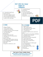 Supply List English 2017 PDF