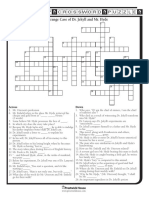 DR Jekyll and MR Hyde Crossword