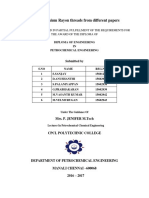 Rayon Synthesis Project