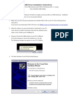 409.2 USB Driver Installation Instructions
