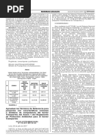 Resolución Ministerial Que Aprueba TDR para DIA en El Sector Transportes Perú