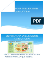 Dietoterapia en El Paciente Ambulatorio