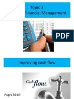 Lesson 1 Improving Cash Flow