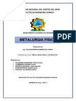 Metalurgia Fisica Informe