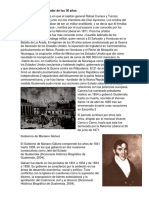 El Gobierno Conservador de Los 30 Años