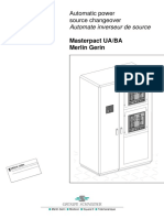 Inversor Automatico de Fuente de Poder Masterpact UA-BA